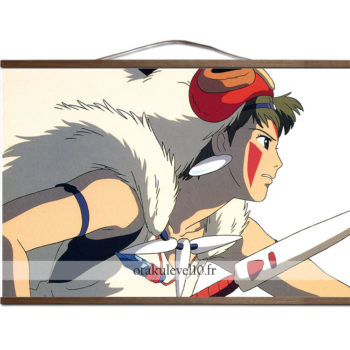 Poster canevas Ghibli princesse Mononoke