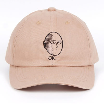 Casquette One Punch Man Ok Rose