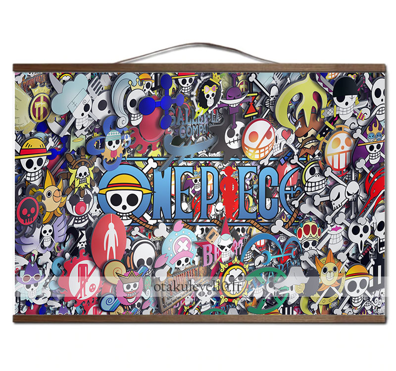 Poster Canevas One Piece Logo 3d 30x45 Cm Otaku Level 10