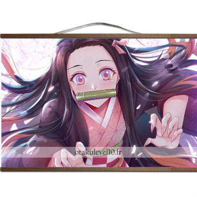 Poster Demon Slayer Requête en toile et bois