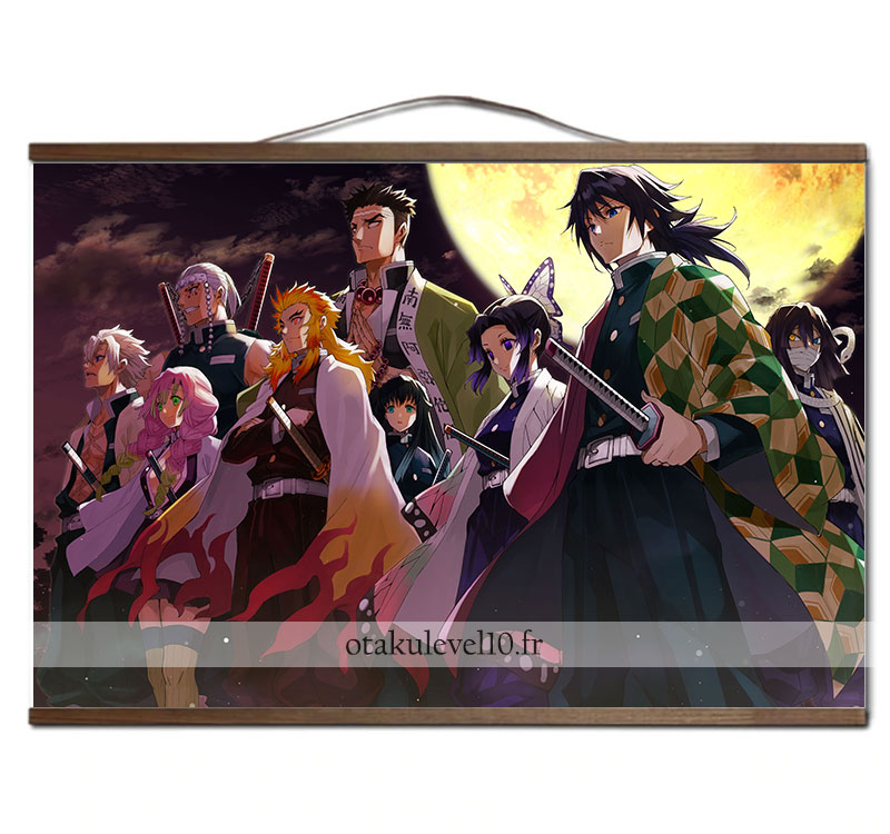Tableau Demon Slayer Pilier Otaku Level 10