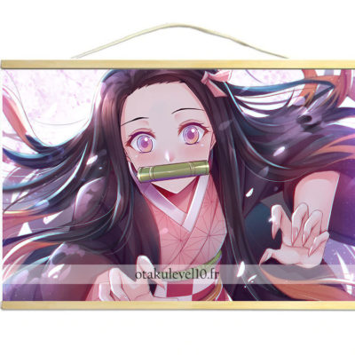 Poster Demon Slayer Requête en toile et bois