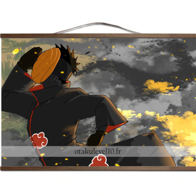 Toile Naruto Run, canevas et bois