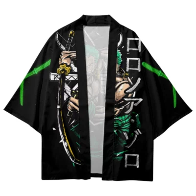 Kimono Cardigan One Piece Roronoa Zoro