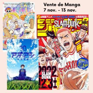 Lire la suite à propos de l’article Classement des ventes de Manga du 7 au 13 novembre au Japon