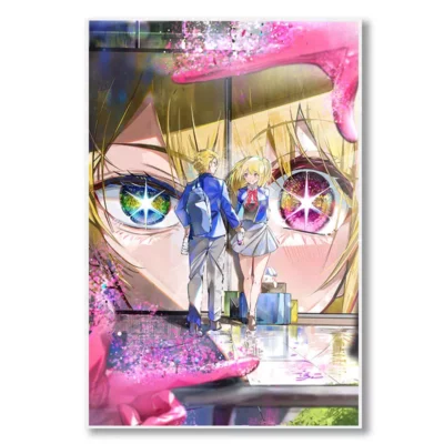 Poster Oshi no Ko duo en tissu