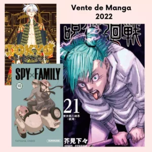 Lire la suite à propos de l’article Classement des ventes de Manga 2022