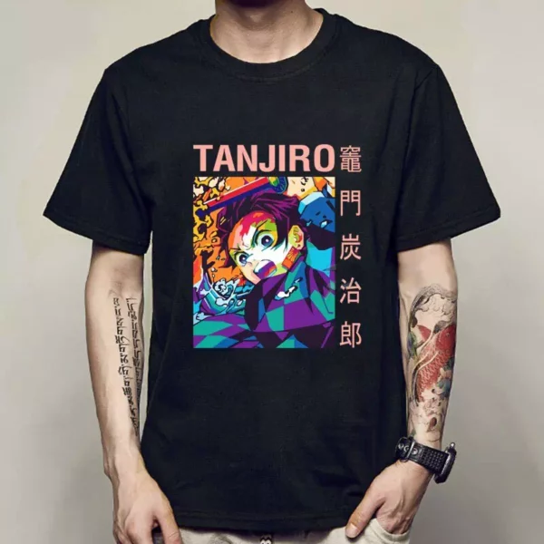 Tee-shirt-coton-Tanjiro-x-Fukai-collection