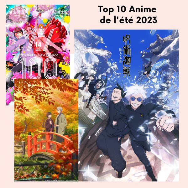 Top 10 anime été 2023 bis