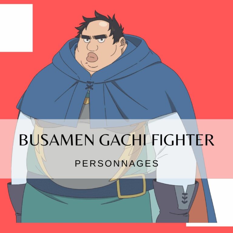 Les personnages de Busamen Gachi Fighter