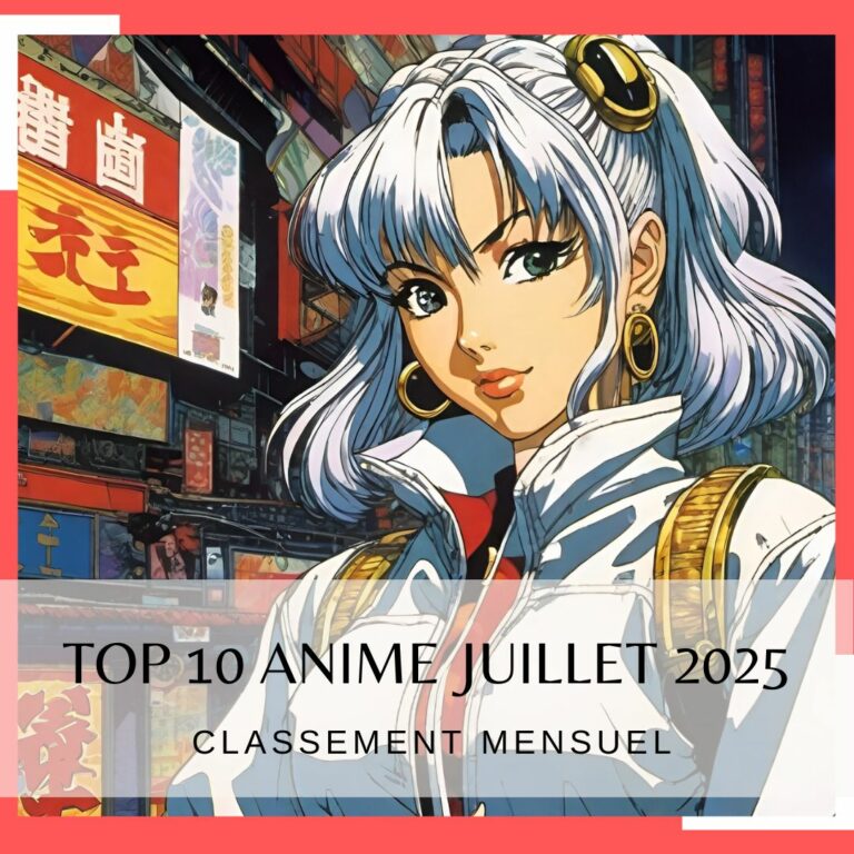 Top 10 anime juillet 2025
