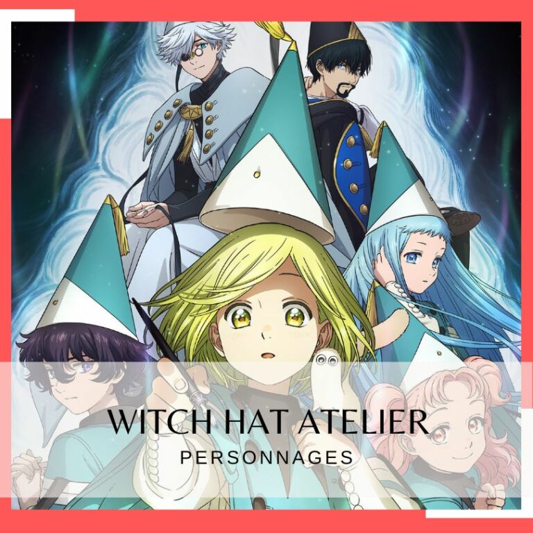 Les personnages de Witch Hat Atelier
