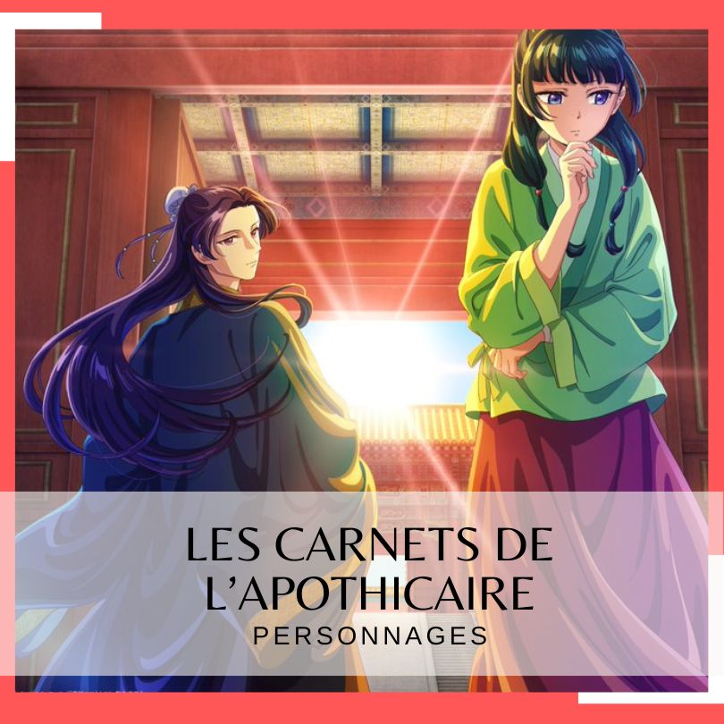 Les personnages des carnets de l&rsquo;apothicaire